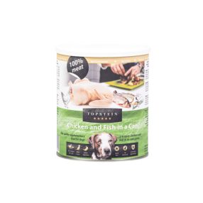 Topstein Negyed csirke és halhús (100% húsból) 800 g